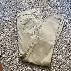 American Eagle Khaki Jeggings 12 regular